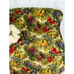 Wild Wings Fabric Yardage Birds on Branches with Fruit Rosemary Millette Fabric